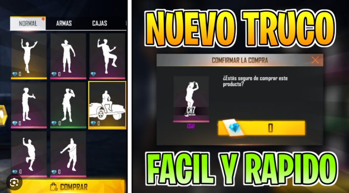 Cómo desbloquear todos los emotes en Free Fire